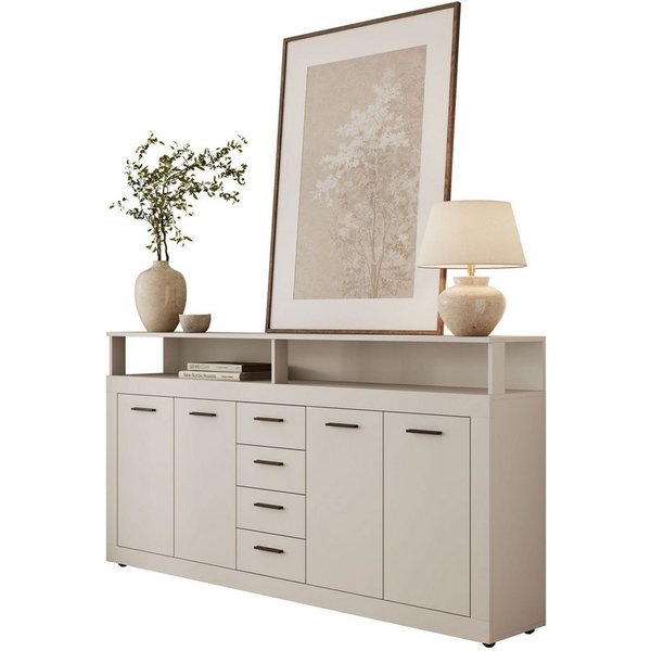 Lookway Kommode ROMANO mit Schubladen, 190x32x96 cm