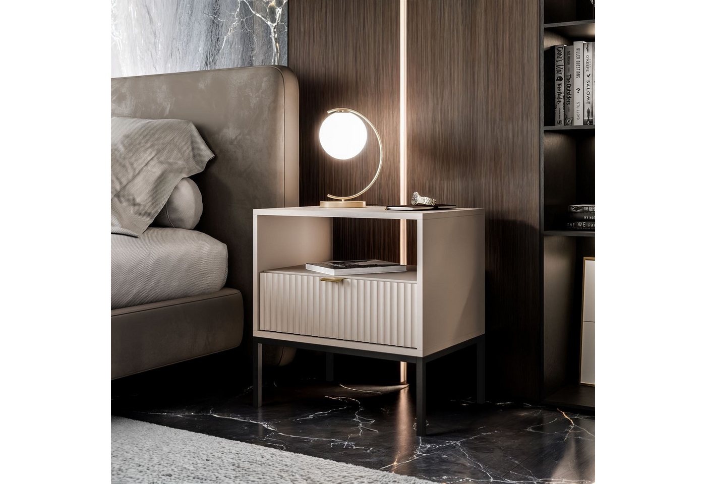 Lookway Nachttisch CORTADO S54, 54x39x56 cm – Bild 3 von 5