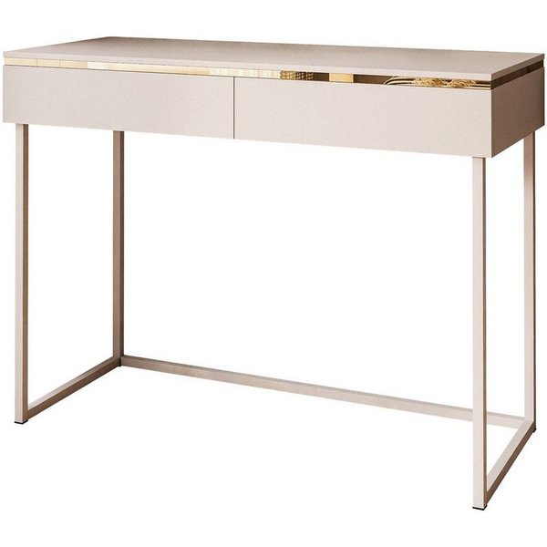 Lookway Schminktisch AURORA KASCHMIR auf Gestell, Breite: 102 cm, Höhe: 78,5 cm, Tiefe: 43,6 cm