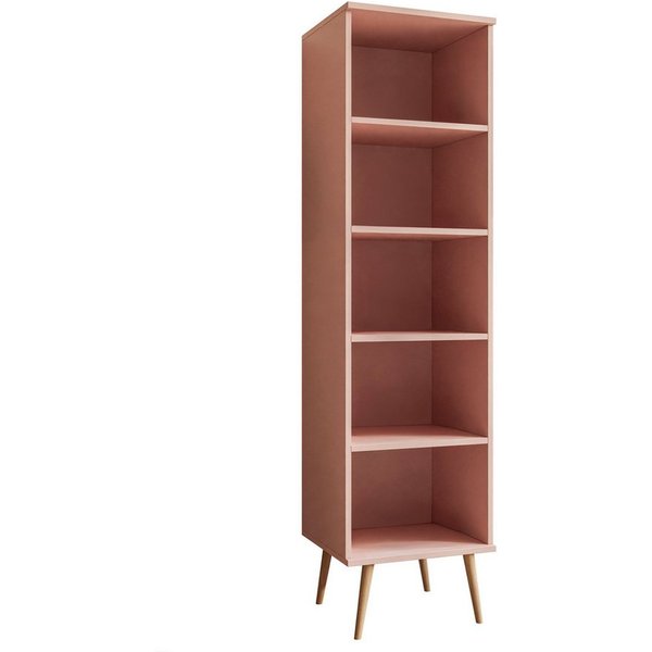 Lookway Standregal Harmony Bücherregal mit 5 Fächern, 46x32x180 cm