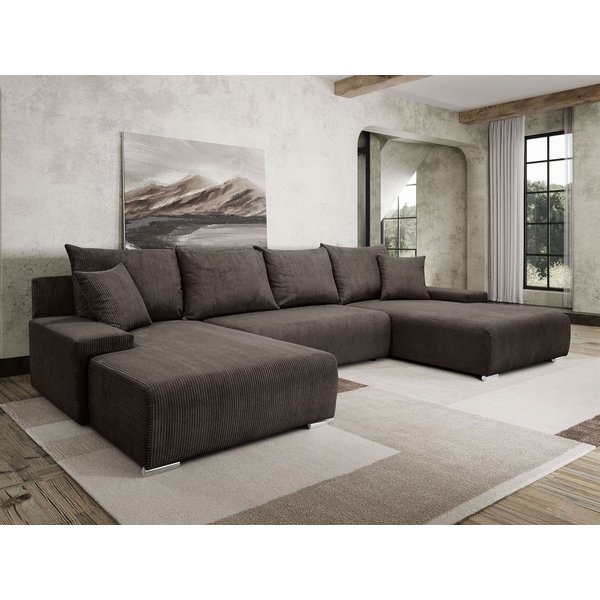 Lookway Wohnlandschaft LAVIO U – großes Ecksofa in U-Form, modernes Design, 348x188x93 cm