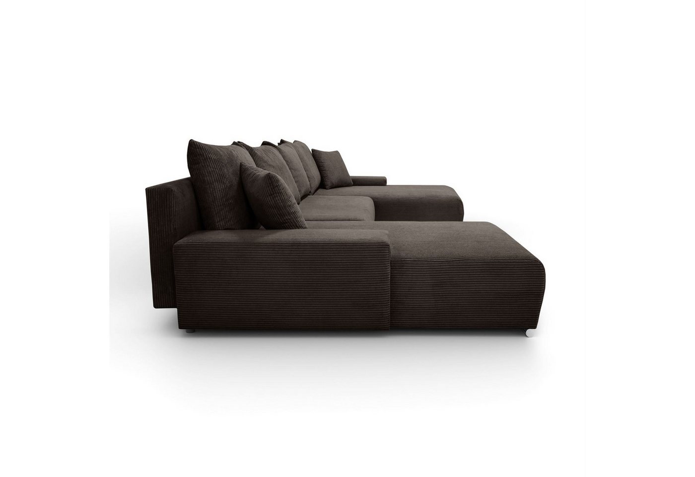 Lookway Wohnlandschaft LAVIO U – großes Ecksofa in U-Form, modernes Design, 348x188x93 cm – Bild 4 von 5