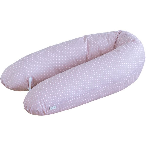 Loolay Seitenschläferkissen M/ L oder L/ XL Schwangerschaftskissen Stillkissen Schlafen Kissen, M/ L oder L/ XL Lagerungskissen + 100% Baumwolle Bezug 170 und 1