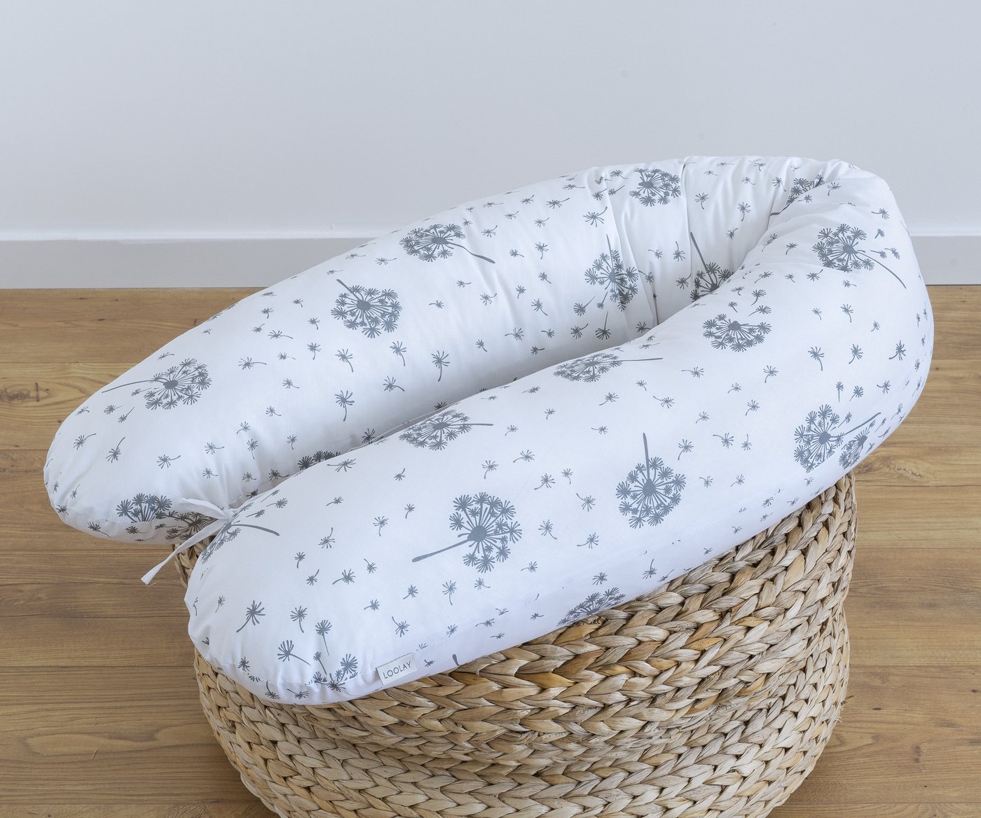 Loolay Seitenschläferkissen M/ L oder L/ XL Schwangerschaftskissen Stillkissen Schlafen Kissen, M/ L oder L/ XL Lagerungskissen + 100% Baumwolle Bezug 170 und 1 – Bild 3 von 5