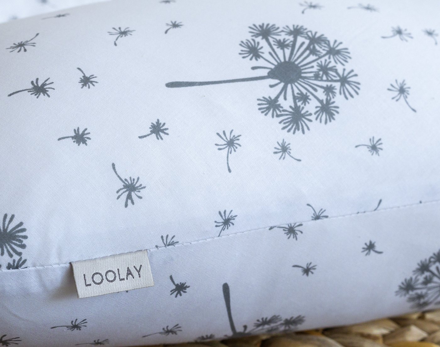 Loolay Seitenschläferkissen M/ L oder L/ XL Schwangerschaftskissen Stillkissen Schlafen Kissen, M/ L oder L/ XL Lagerungskissen + 100% Baumwolle Bezug 170 und 1 – Bild 4 von 5
