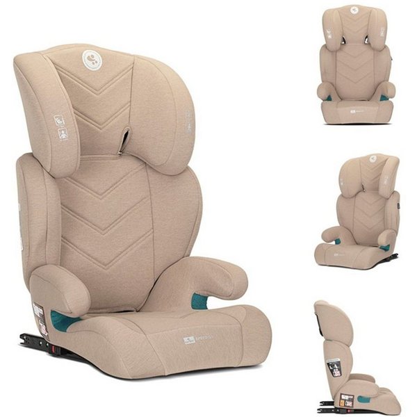 LORELLI Kindersitzerhöhung Speed GT Isofix (100-150cm), ab: 3, bis: 12, Gruppe 2/3, Kopfstütze, Polyester, höhenverstellbar, Bezug wählbar