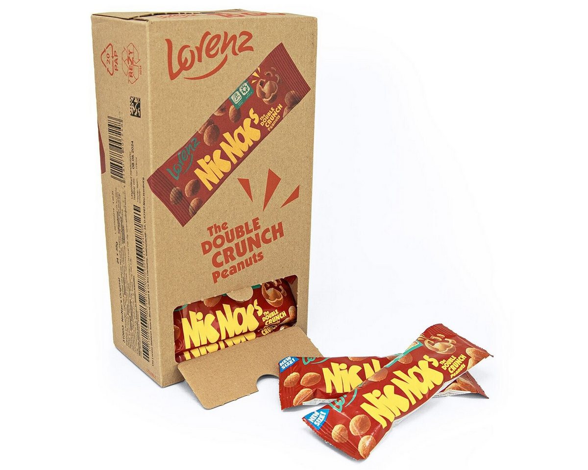 LORENZ Nüsse Nic Nac's, Erdnüsse im Teigmantel, 24er Pack – Bild 2 von 3