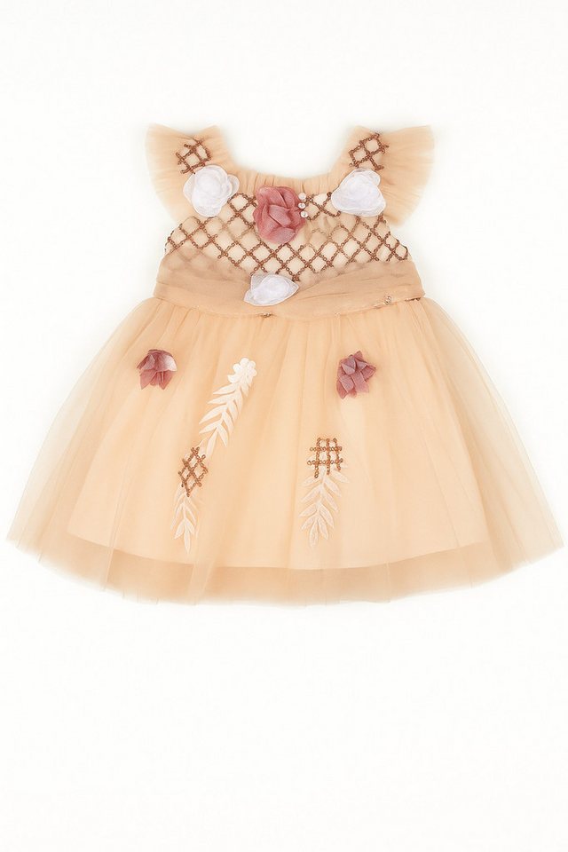 Lorey Medtec Partykleid Prinzessin Kleid, Festkleid, Abendkleid, Spitze, 100% Baumwolle Tüll – Bild 2 von 2