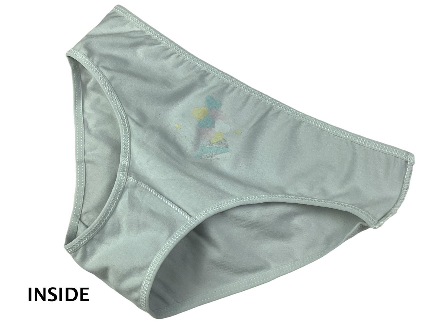 LOREZA Slip 10er Set Mädchen Slips - Herz - Bunt (Spar-Packung, 10-St) – Bild 3 von 5
