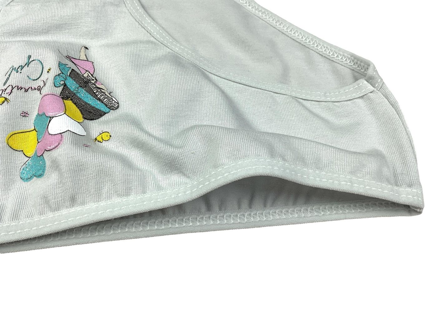 LOREZA Slip 10er Set Mädchen Slips - Herz - Bunt (Spar-Packung, 10-St) – Bild 4 von 5