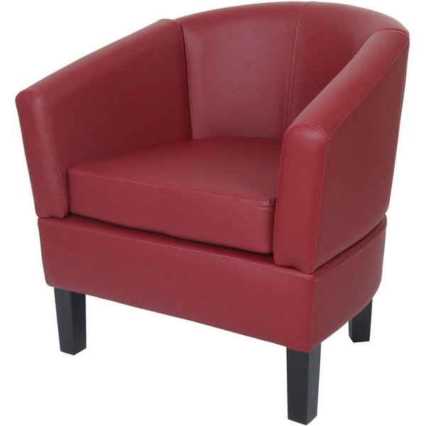 MCW Loungesessel MCW-O17, Mit Fußbodenschonern