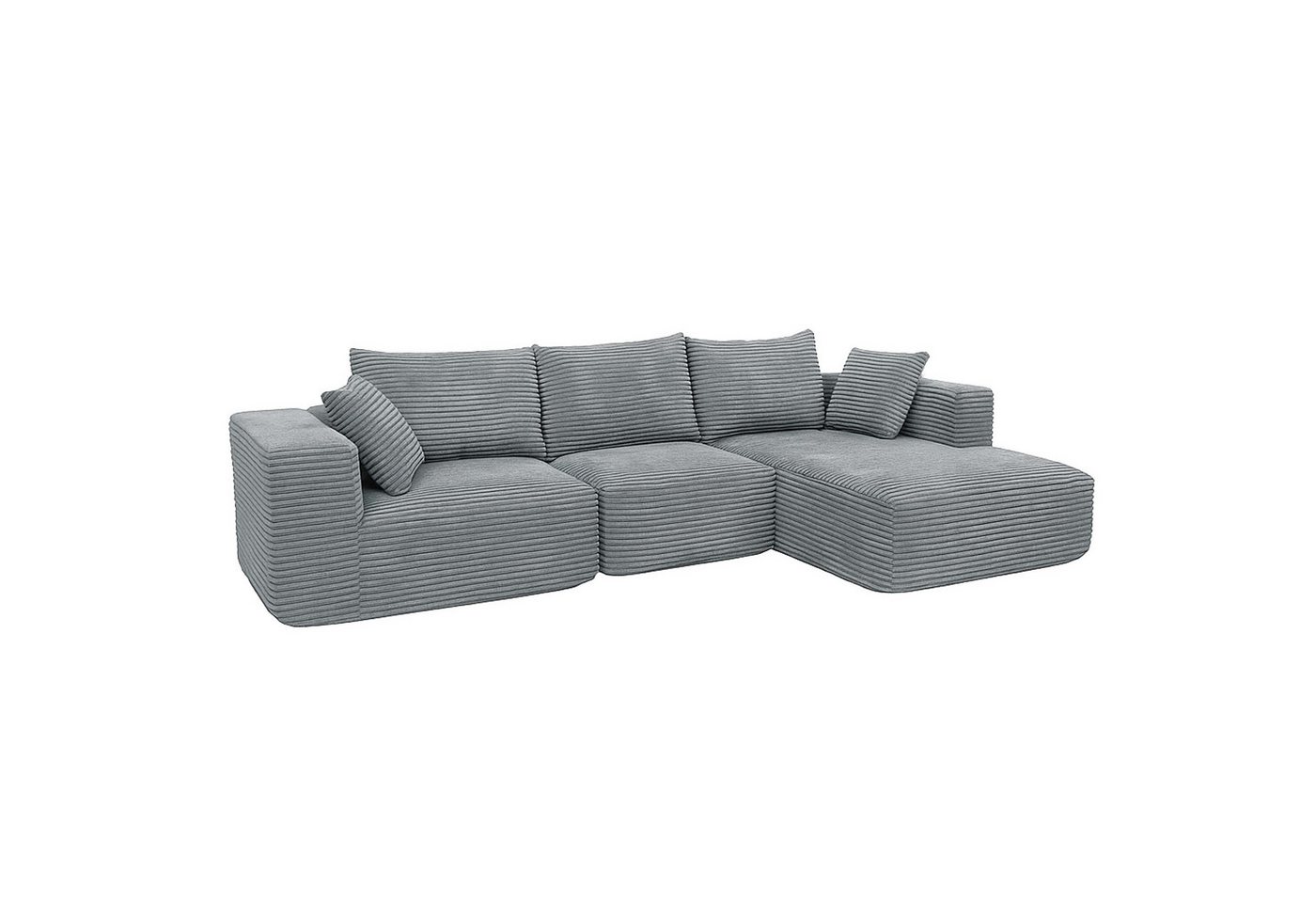 MCW Loungesofa MCW-P20-r, Rutschfeste Unterseite, Polsterung aus Taschenfedern und Schaumstoff – Bild 2 von 5