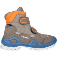 LOWA Kinder Freizeitschuhe MILO EVO GTX MID JR, Größe 32 in Braun