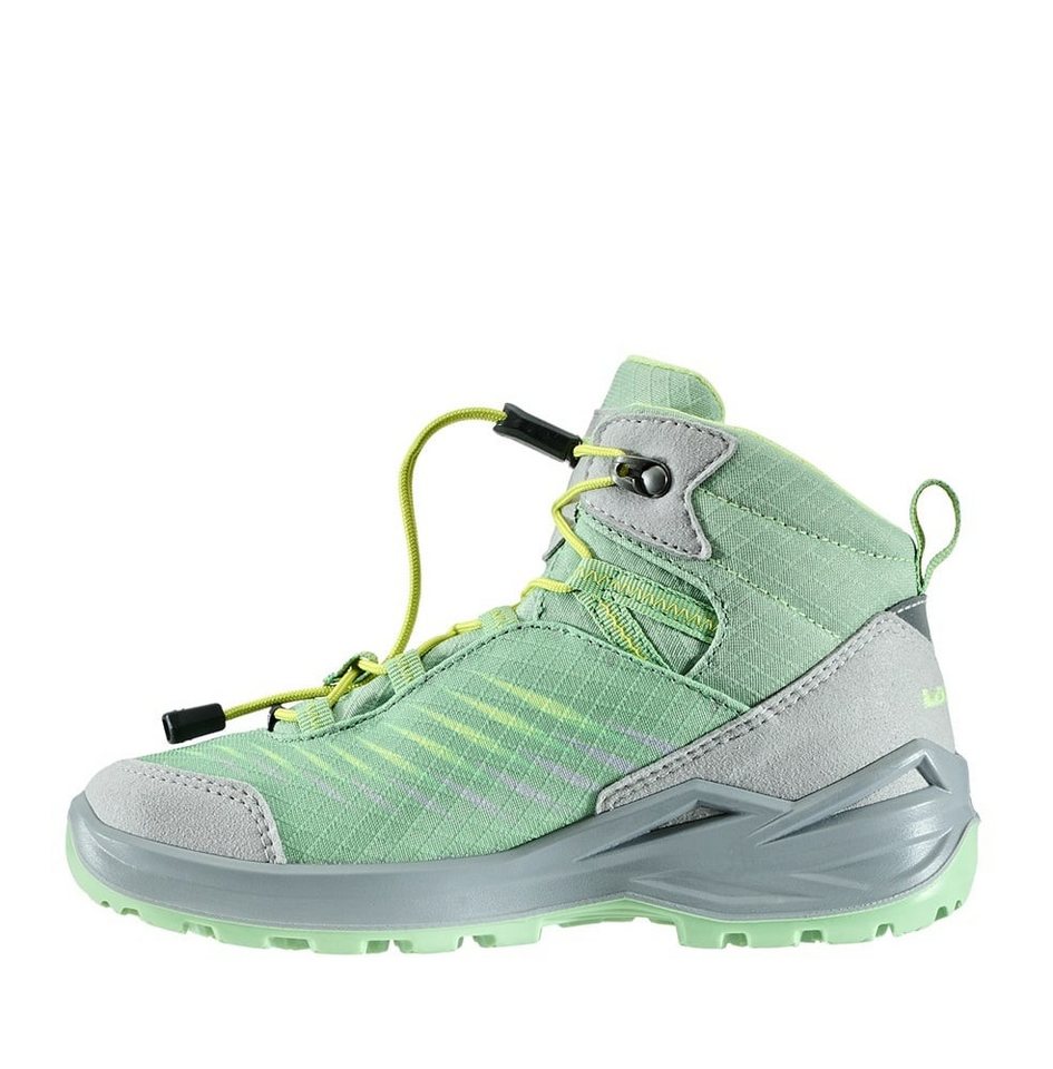 Lowa Zirrox II GTX MID Junior (Multifunktion, wasserdicht) rauchgrün/mint Wanderschuh – Bild 2 von 5