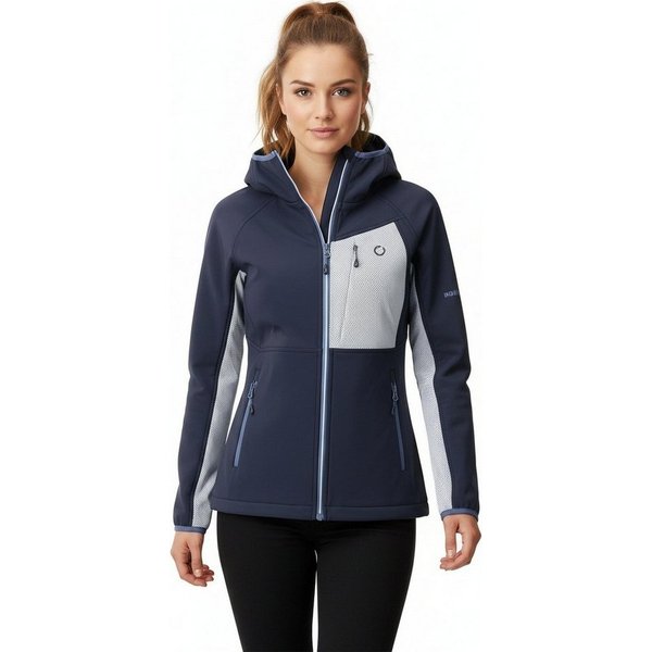 LPO Funktionsjacke PAULA WMN Jacquardstrick-Einsätze