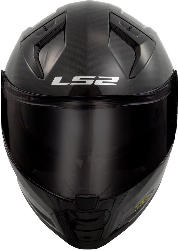 LS2 Motorradhelm FF811 Vector II Carbon Helm, Notfallsystem-polsterung (eqrs),integriertes Sonnenvisier – Bild 3 von 4