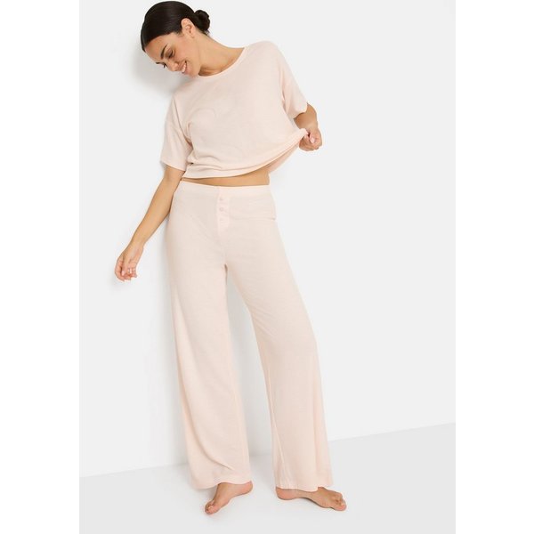 LSCN by LASCANA Pyjama (Set, 2 tlg) mit kleiner Zierknopfleiste an der Hose