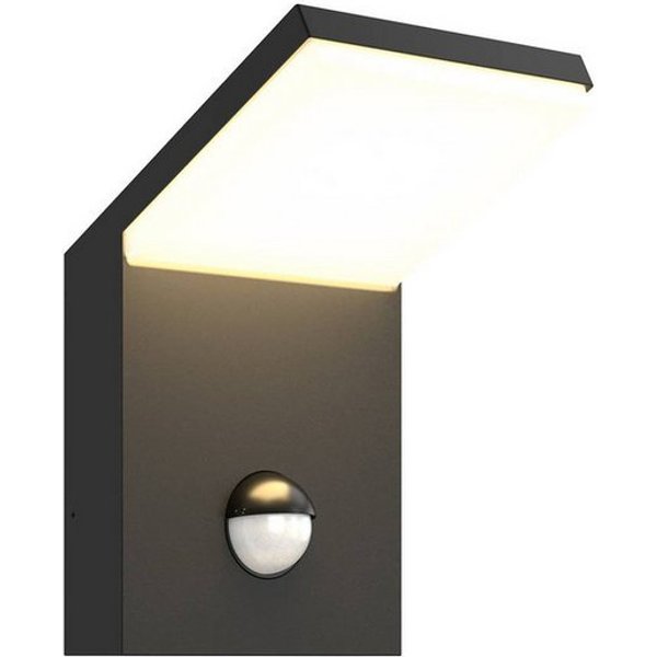 Lucande Außen-Wandleuchte Nevio, LED 7,9 W gesamt, warmweiß