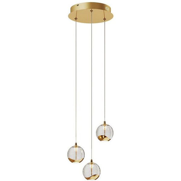 Lucande Hängeleuchte Hayley, 3 x 5 W LED, warmweiß