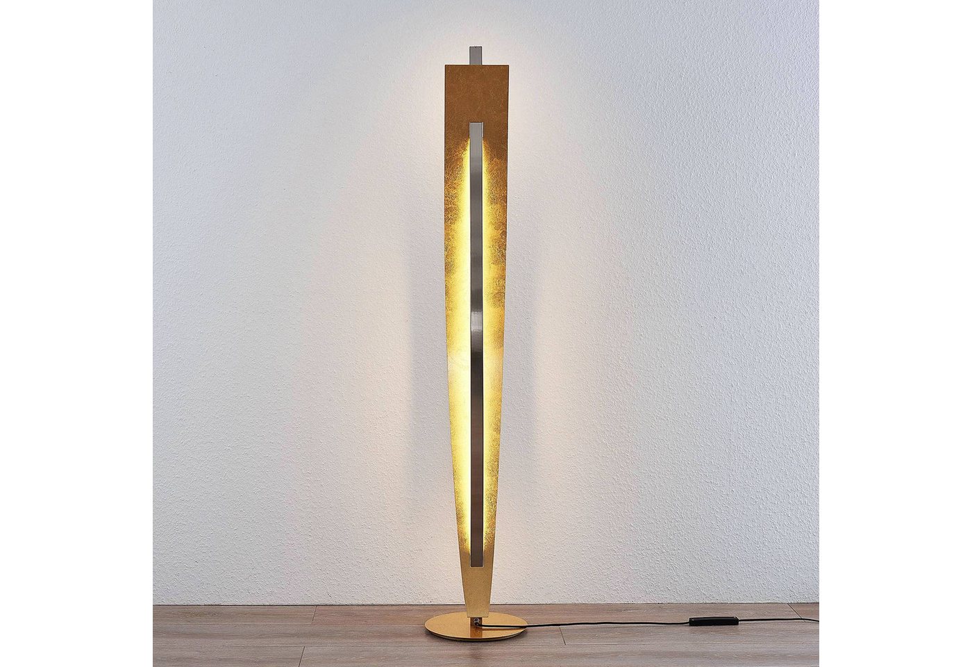 Lucande Stehlampe Marija, Enthalten, LED 24 W gesamt, warmweiß – Bild 3 von 5