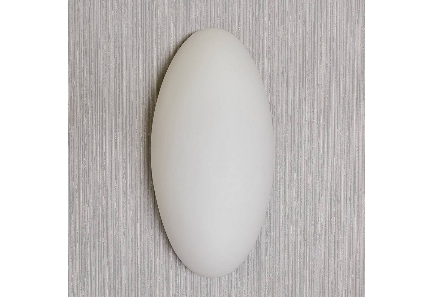Lucande Wandleuchte Jemima, Glas Weiß IP20, 1 x 40 W – Bild 5 von 5