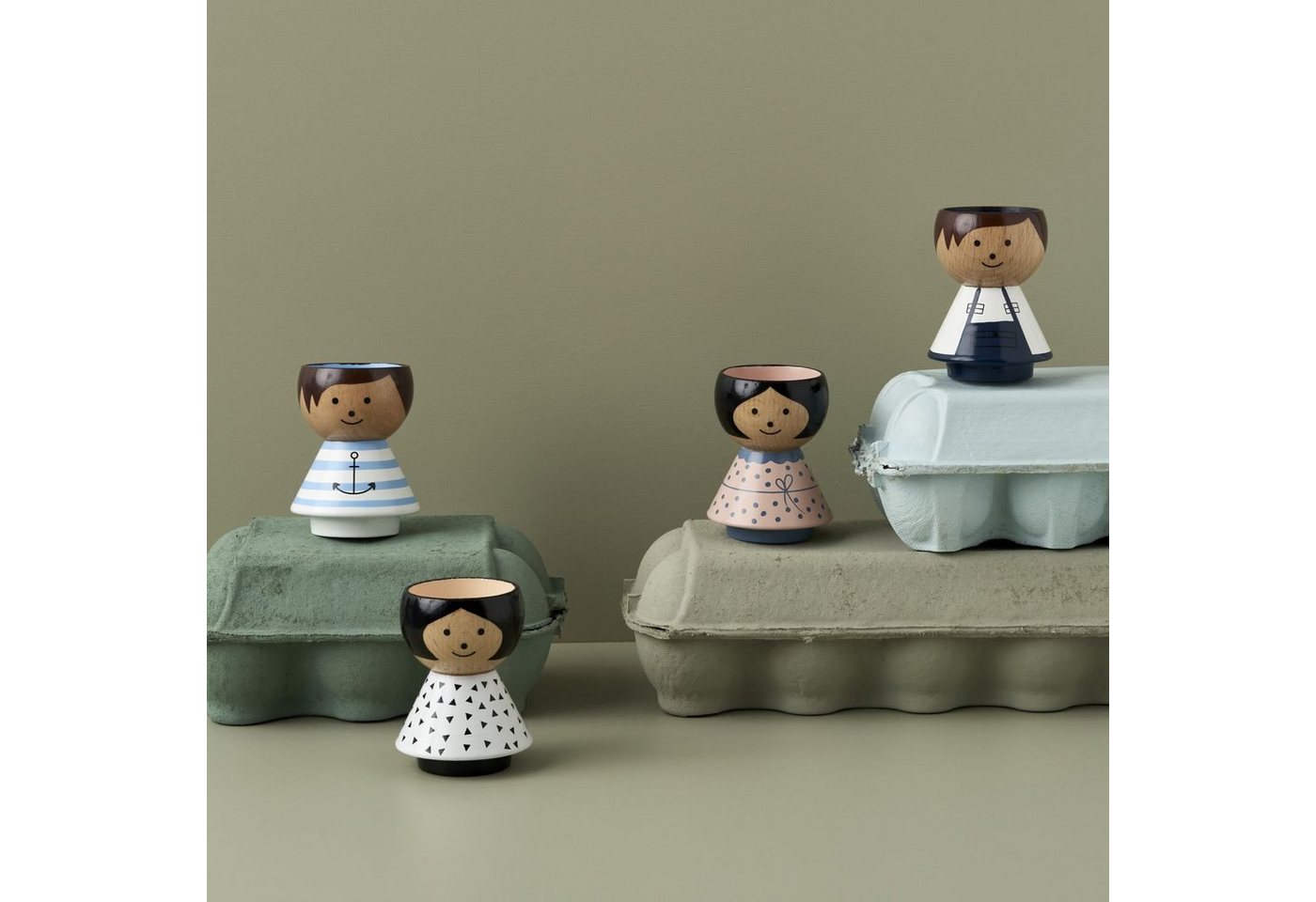 Lucie Kaas Eierbecher Bordfolk Boy Sailor – Bild 2 von 2