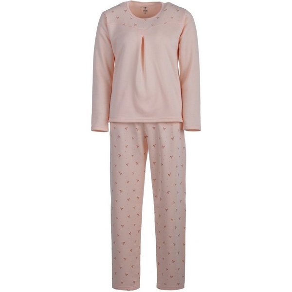 Lucky Pyjama Spitzendruck Schleife Thermo Set