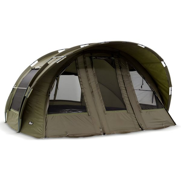Lucx Angelzelt Leopard XXL Karpfenzelt Bivvy, Personen: 4 (Komplett-Set)