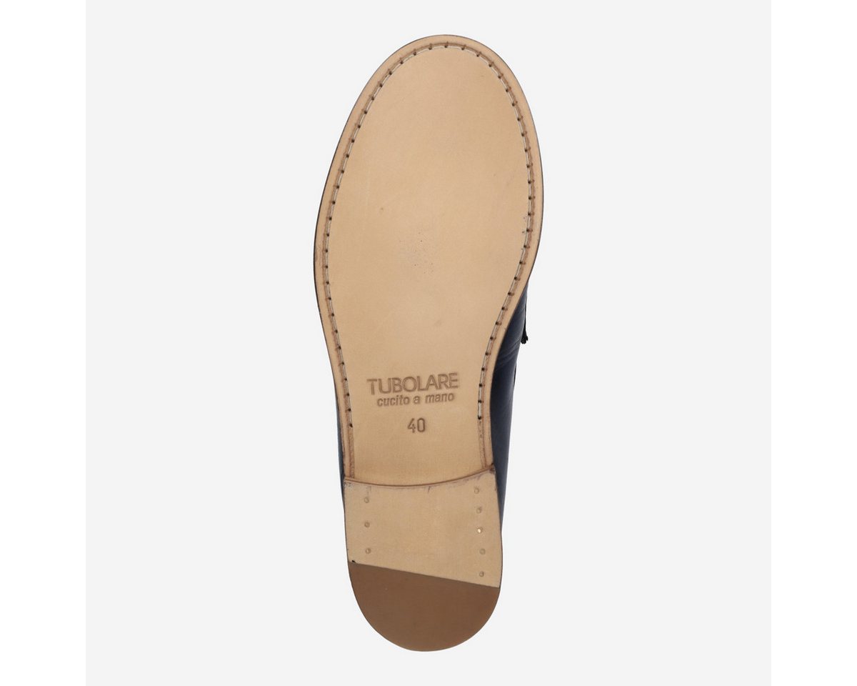 Lüke Schuhe Lüke Schuhe 410 BLU, Slipper, Blau, Herren Slipper – Bild 4 von 5
