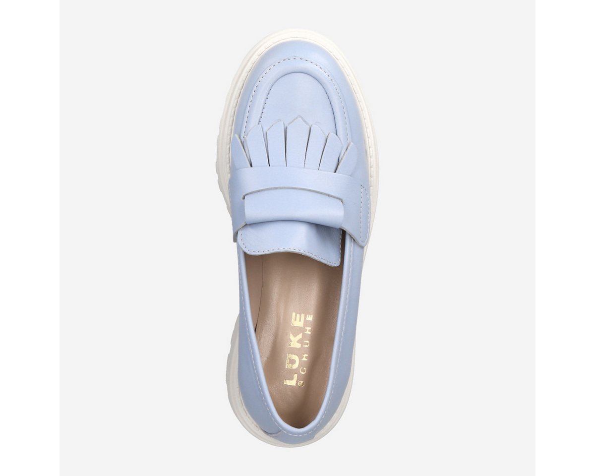 Lüke Schuhe Lüke Schuhe ALMEA DENIM, Slipper & Mokassin, Blau, Damen Slipper – Bild 3 von 5