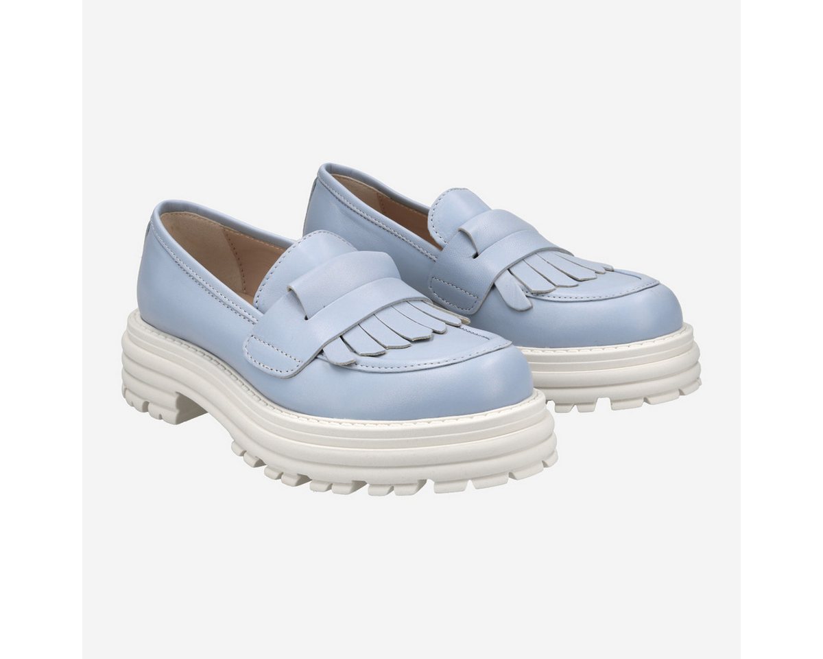 Lüke Schuhe Lüke Schuhe ALMEA DENIM, Slipper & Mokassin, Blau, Damen Slipper – Bild 5 von 5