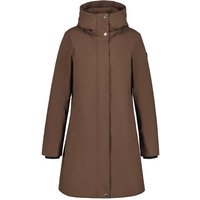 LUHTA Damen Mantel HAUKANMAA, Größe 40 in Braun