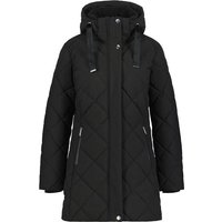 LUHTA Damen Mantel HAUKKALA, Größe 44 in Schwarz