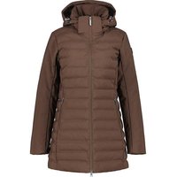 LUHTA Damen Mantel ILOMANTSI, Größe 46 in Braun