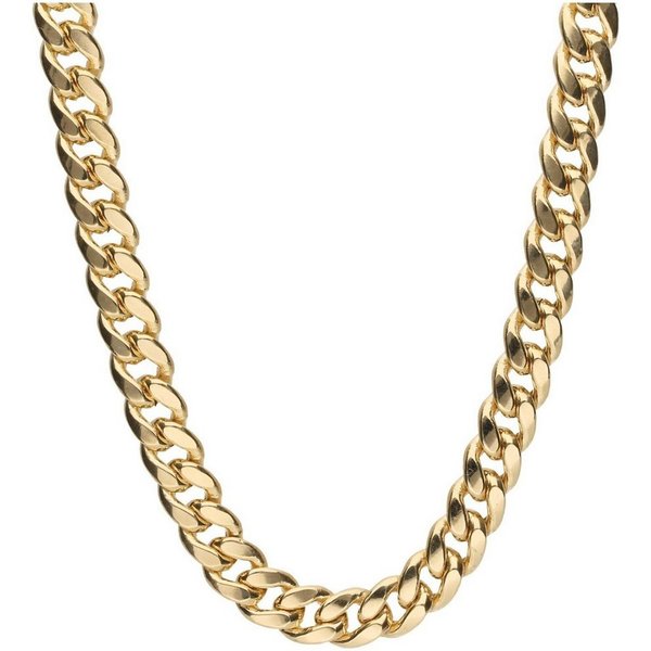 Luigi Merano Panzerkette Panzerkette, teilmassiv, Gold 585