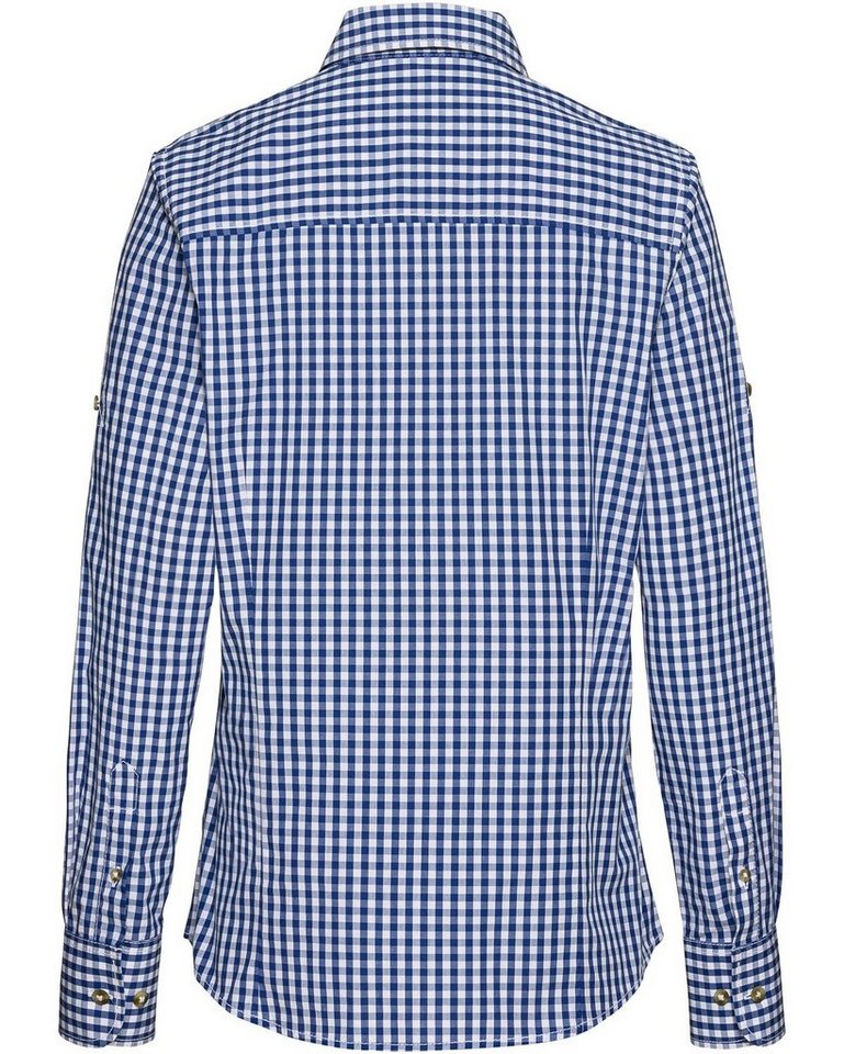 Luis Steindl Langarmbluse Vichykaro-Bluse – Bild 2 von 5