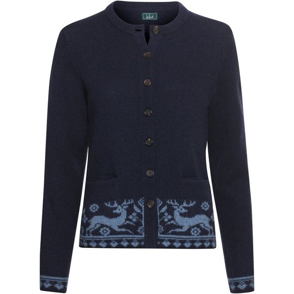 Luis Steindl Strickjacke Strickjacke mit Jacquard-Muster