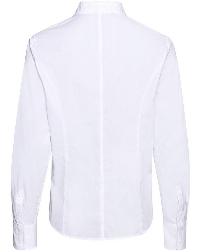 Luis Steindl Trachtenbluse Kelchkragenbluse mit Spitze – Bild 2 von 5