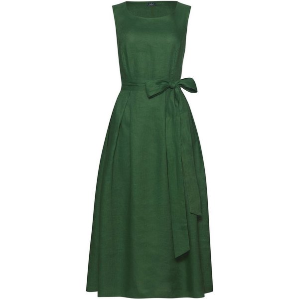 Luis Steindl Trachtenkleid Ärmelloses Leinenkleid
