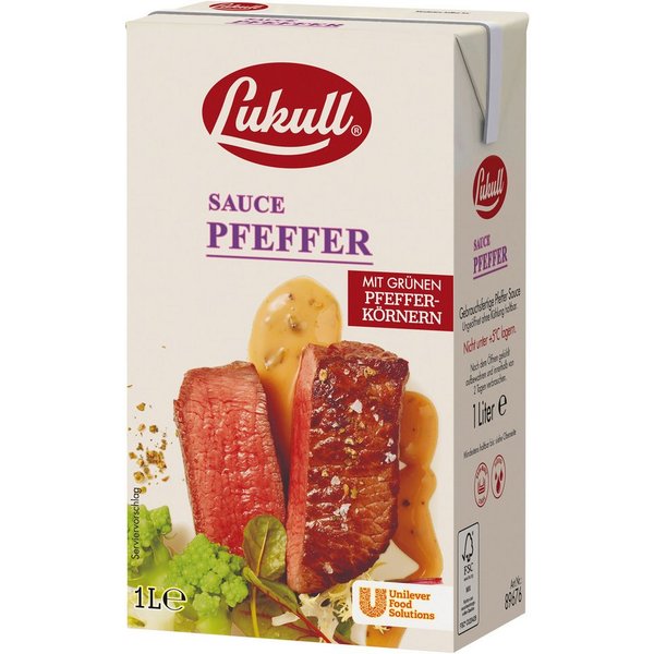 Lukull Saucen, Lukull Premium Pfeffer Sauce