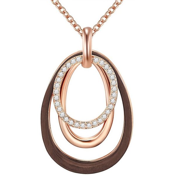 Lulu & Jane Collier roségold, verziert mit Kristallen von Swarovski®