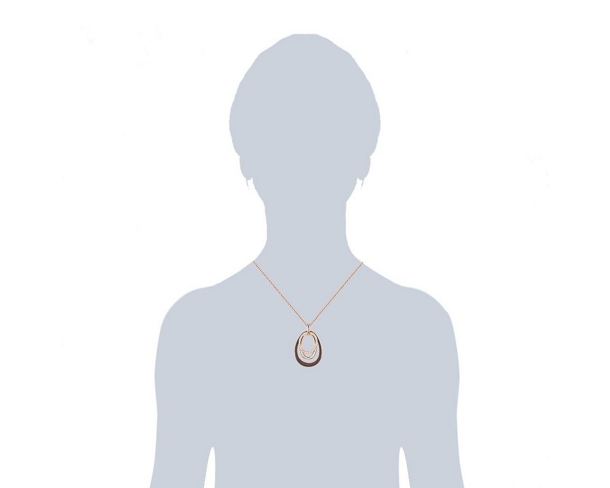 Lulu & Jane Collier roségold, verziert mit Kristallen von Swarovski® – Bild 3 von 4