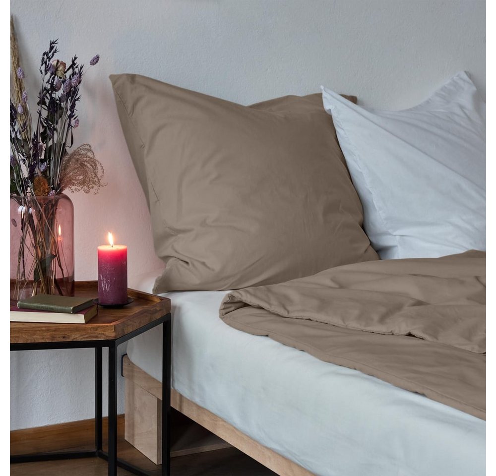 Lumaland Bettwäsche Premium Everyday, Ganzjahres Bettbezug 155x220cm Kissenbezug 80x80cm – Bild 2 von 5