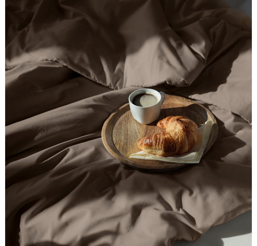 Lumaland Bettwäsche Premium Everyday, Ganzjahres Bettbezug 155x220cm Kissenbezug 80x80cm – Bild 4 von 5