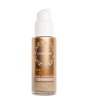 Lumene Natural Glow Fluid Foundation SPF20 Flüssige Foundation · 30 ml · Rosa