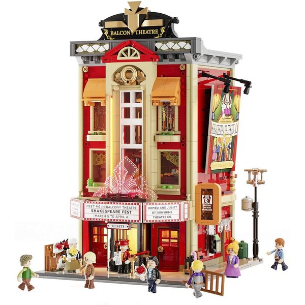 Lumibricks Lumibricks Balkontheater, Konstruktionsspielzeug Spielbausteine