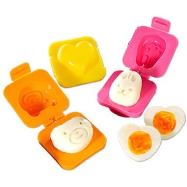 Luna24 simply great ideas... Eier-Pochierer Eierformer 4er Set, Frühstücksei originell servieren!, (4-tlg)