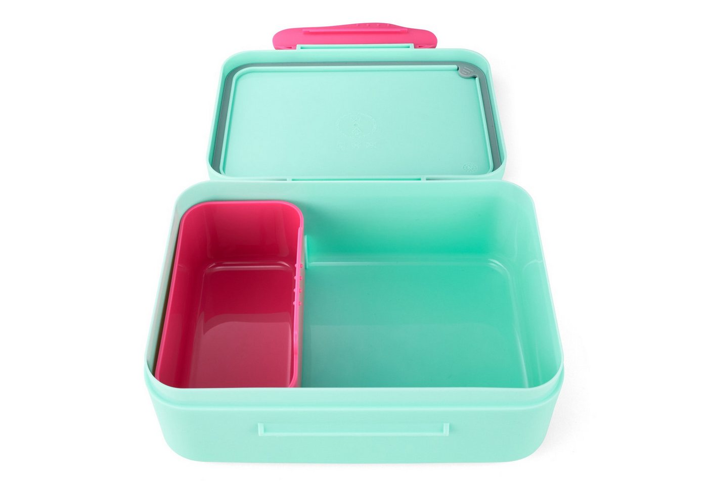 ergobag Lunchbox ergobag Kunststoff-Brotdosen Blümchen – Bild 3 von 3
