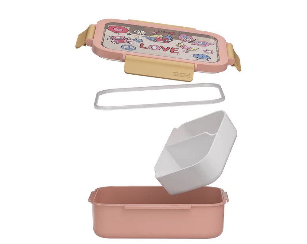 Sigg Lunchbox SIGG NIMO Kids Lunchbox, verschiedene Motive wählbar, (BPA-freie Brotdose aus hochwertigem Polypropylen – lebensmittelecht), Robuste, leichte Lunc – Bild 5 von 5