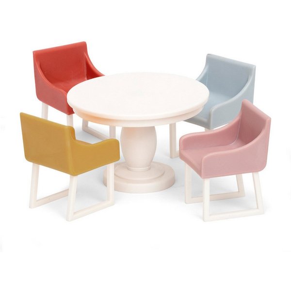 Lundby Puppenhausmöbel Esszimmerset Mädchen (5tlg)
